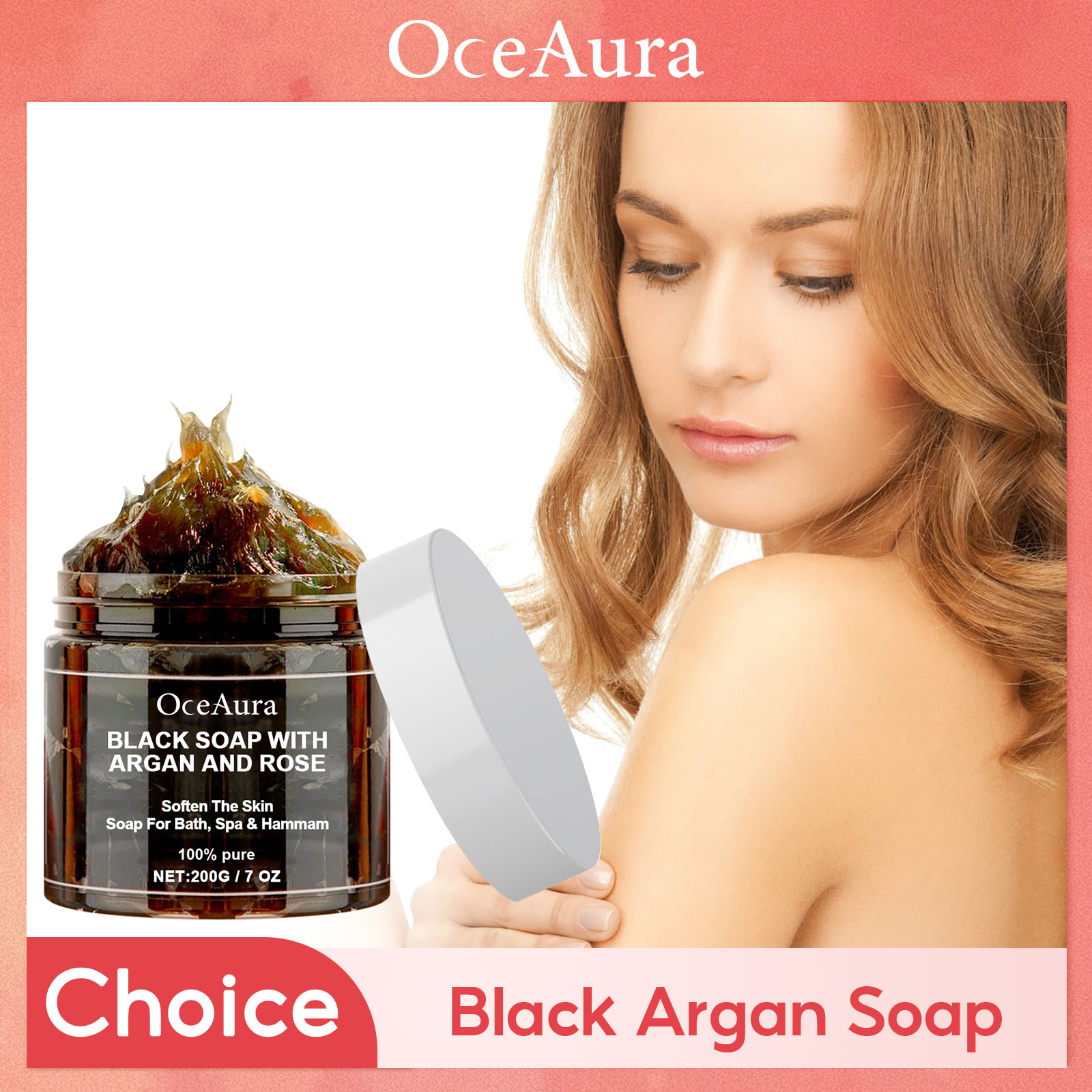 Soap Making Essential Oils - Jabón de limpieza negro, exfoliante profundo,