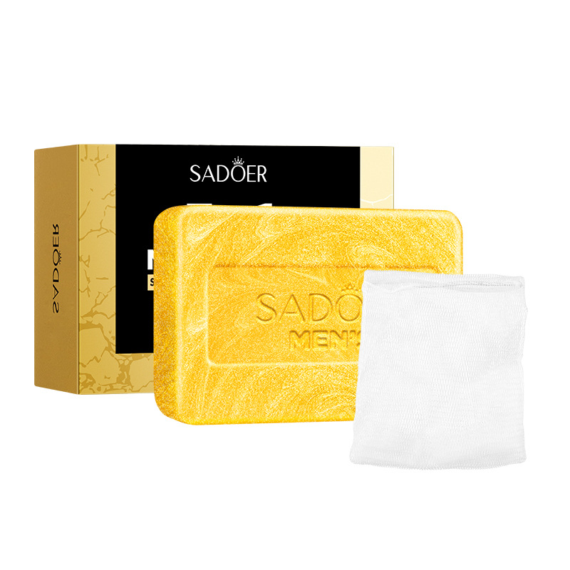 Jabón Limpiador Dorado 3 en 1  - Soap Making Essential Oils reseña y precio