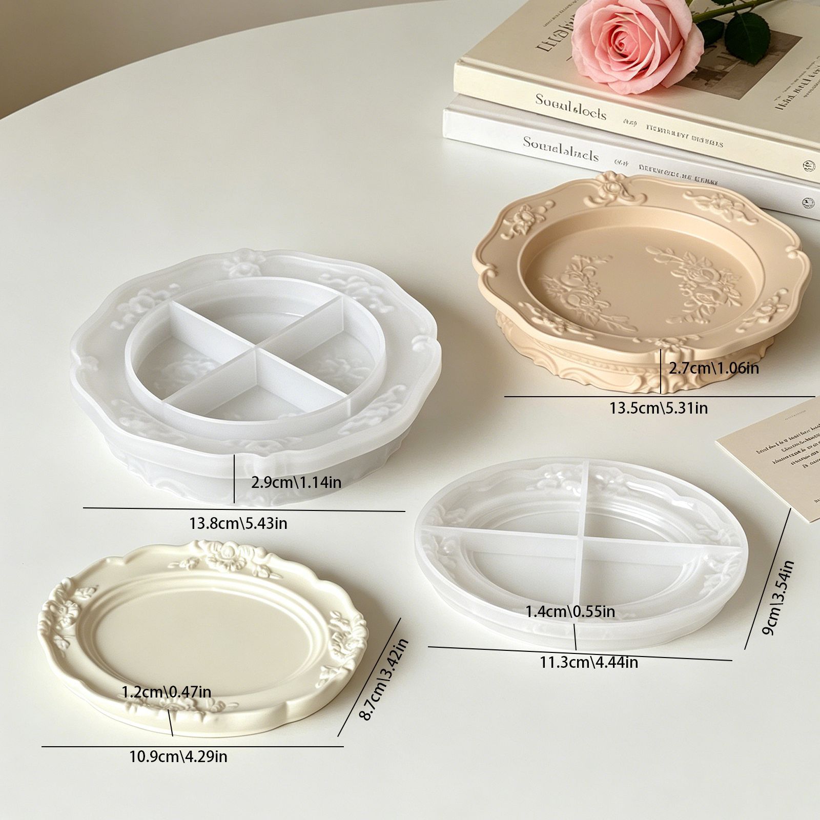 Elegante Molde de Silicona de  - Soap Making Organic reseña y precio
