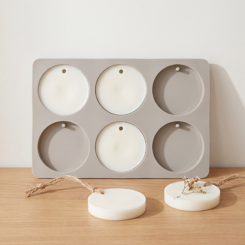 Molde de silicona redondo de 6 - Soap Making Store reseña y precio
