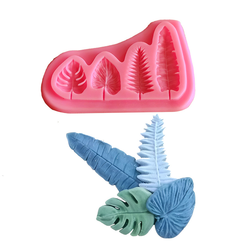 Moldes de silicona de hojas de - Soap Making Organic reseña y precio