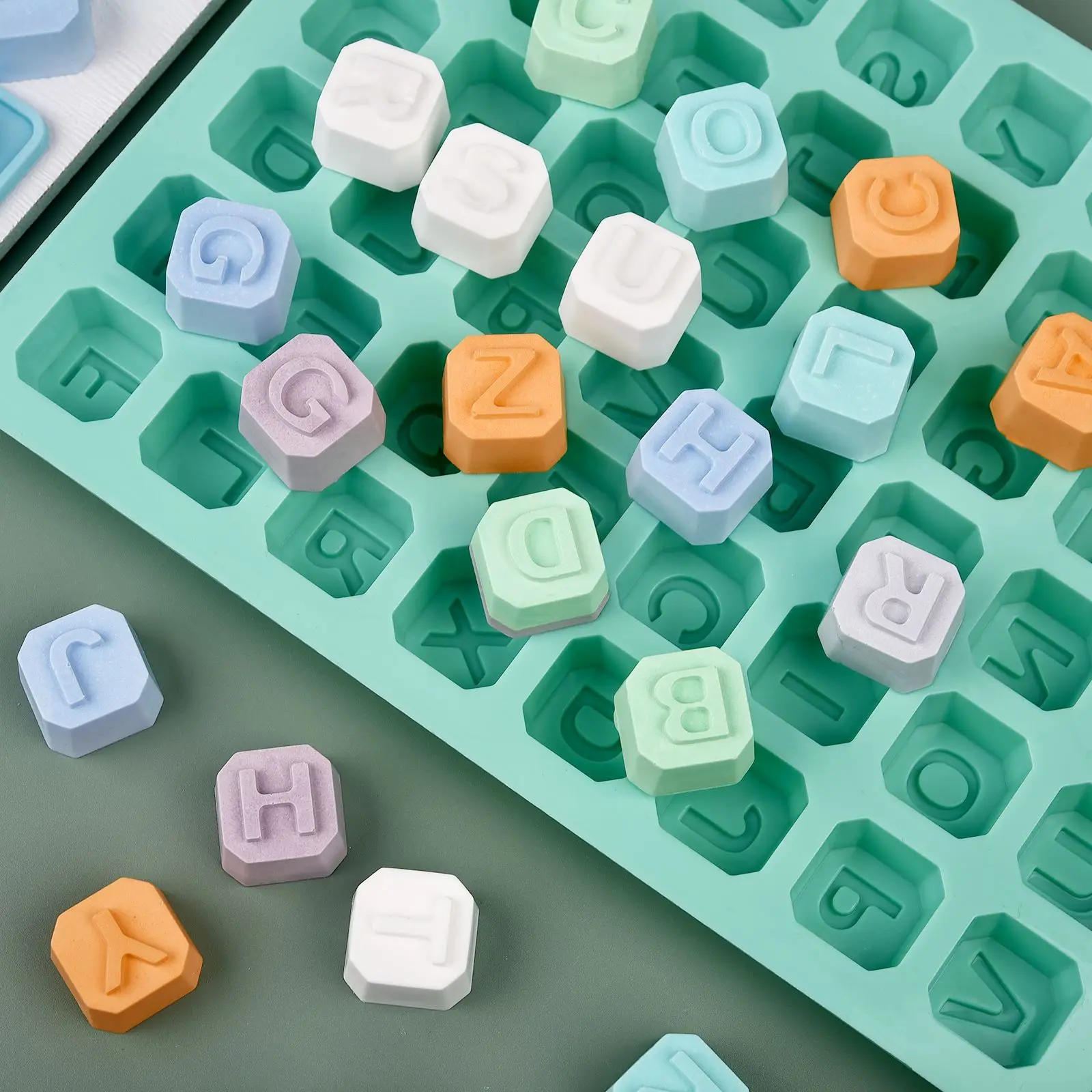 48 letras Enghish alfabeto let - Soap Making Organic reseña y precio