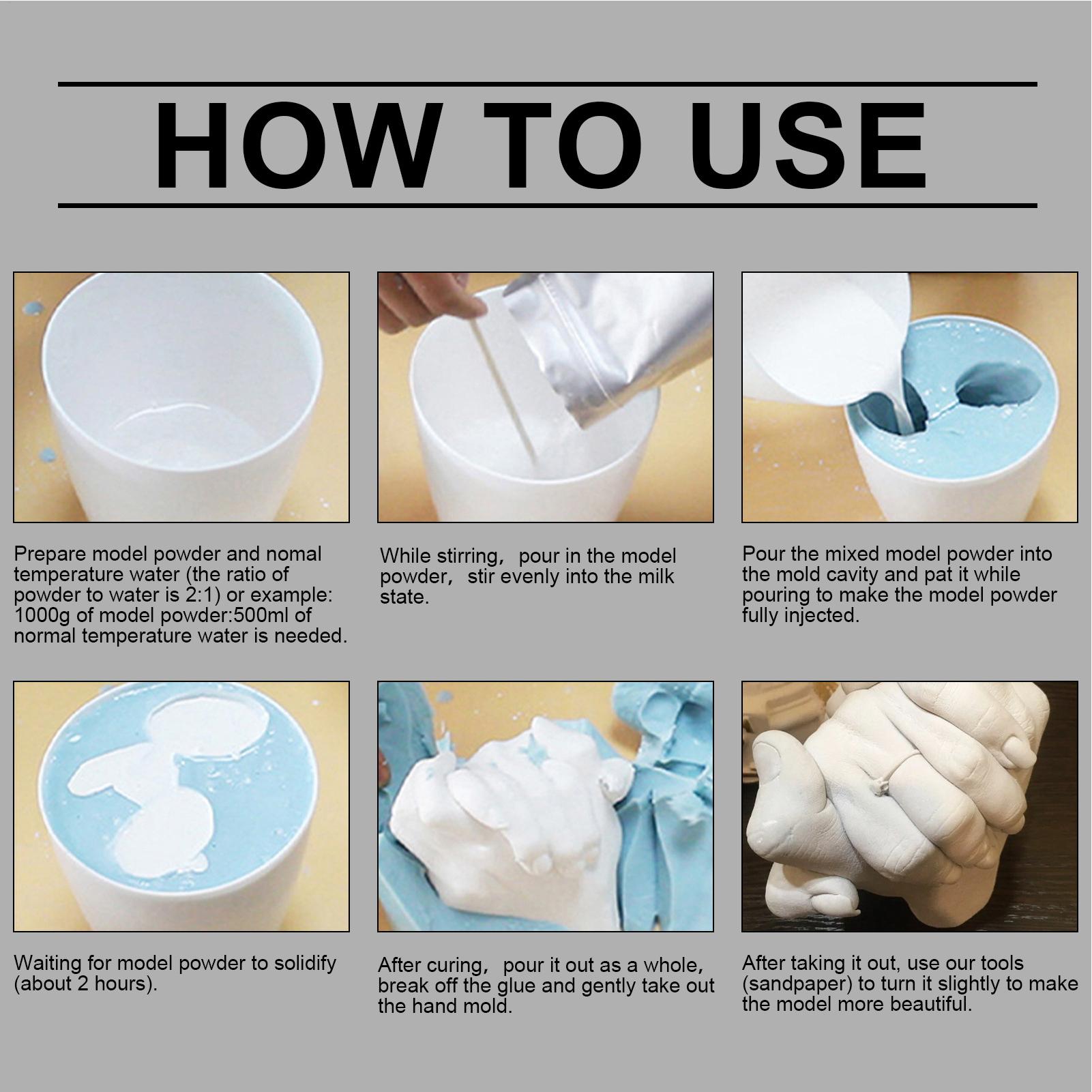 Kit de moldes para manos y pie - Soap Making Store reseña y precio