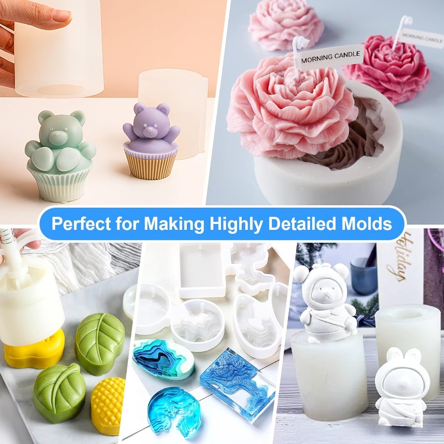 Kit para hacer moldes de silic - Soap Making Organic reseña y precio